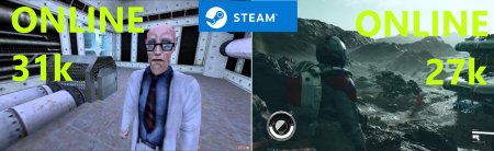Half-Life обійшов Starfield по кількості одночасних гравців